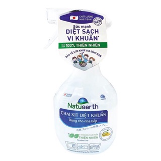 Xịt Diệt Khuẩn Natuearth Chai 410Ml
