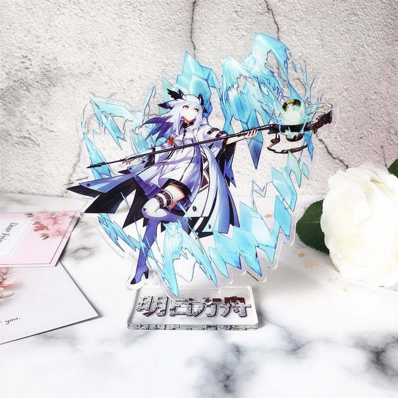 Mô hình nhân vật mica standee Arknights in hình anime chibi trang trí trưng bày Mẫu 2