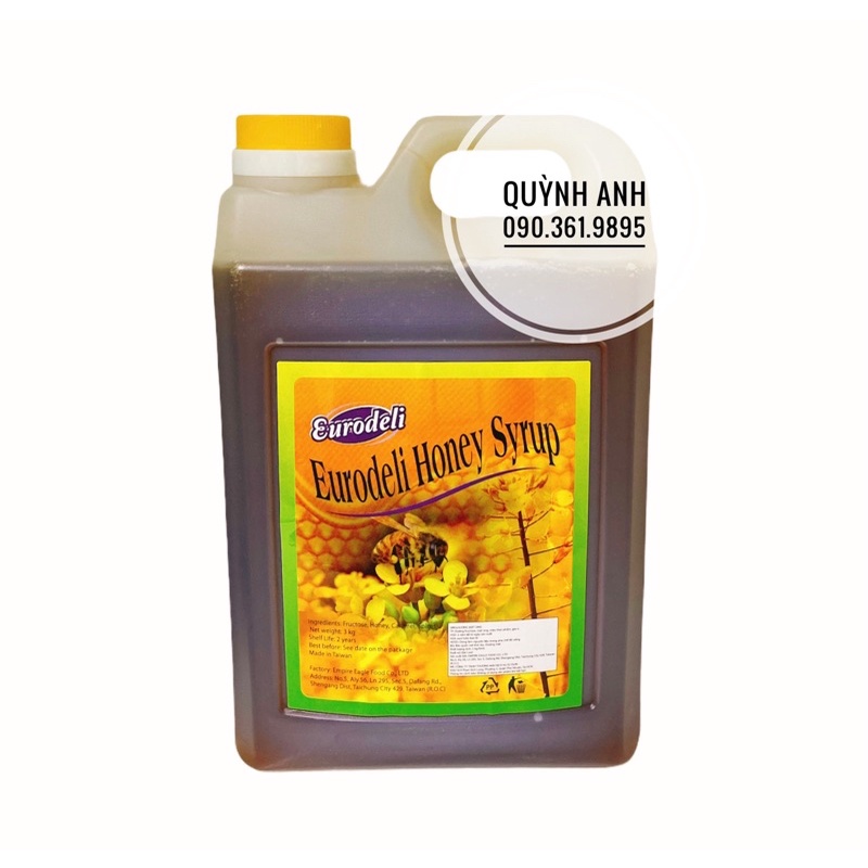 Mật ong Eurodeli (Xuân Thịnh) bình 3kg