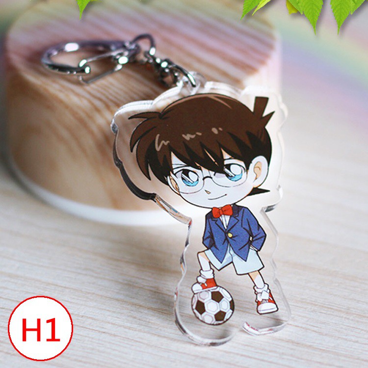 Móc khóa mica anime Detective Conan