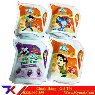 Combo 4 Túi Sữa Lif Kun túi Eco 110ml