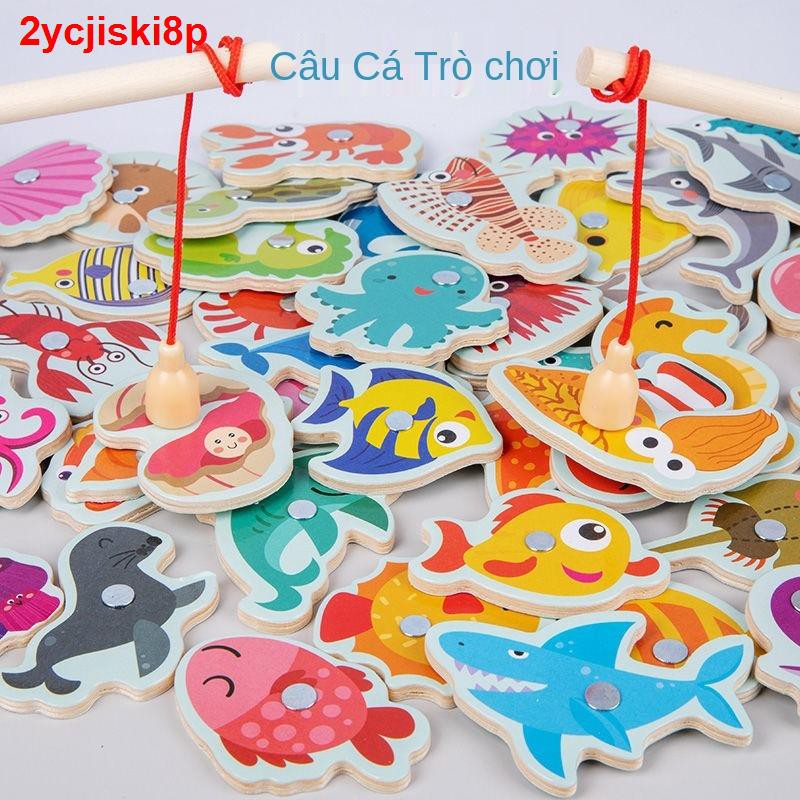 Đồ chơi câu cá cho trẻ sơ sinh và từ 1-2 tuổi 3 bé gái trai 1 rưỡi