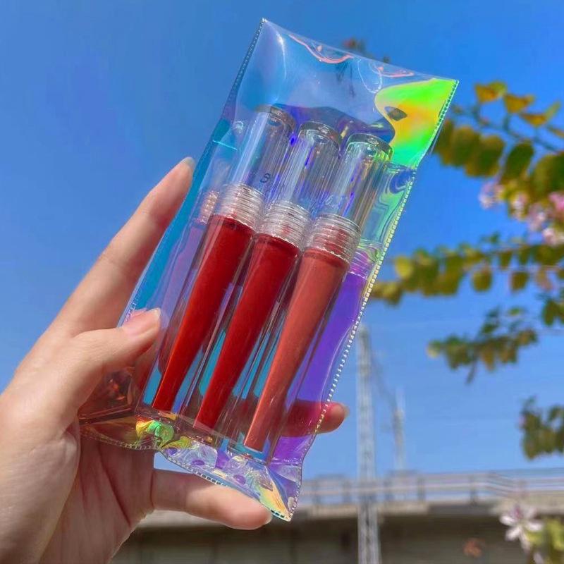 Set 3 Son Môi Dạng Lỏng 5Y6S Màu Hoa Anh Đào Đẹp Mắt