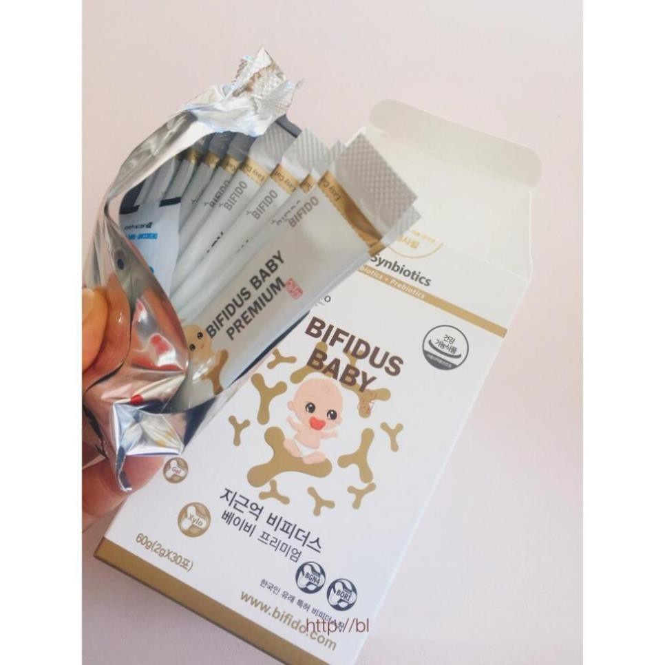 [GIÁ GỐC] Men Vi Sinh Bifidus Baby giúp bé bổ sung lợi khuẩn Hộp 30 Gói