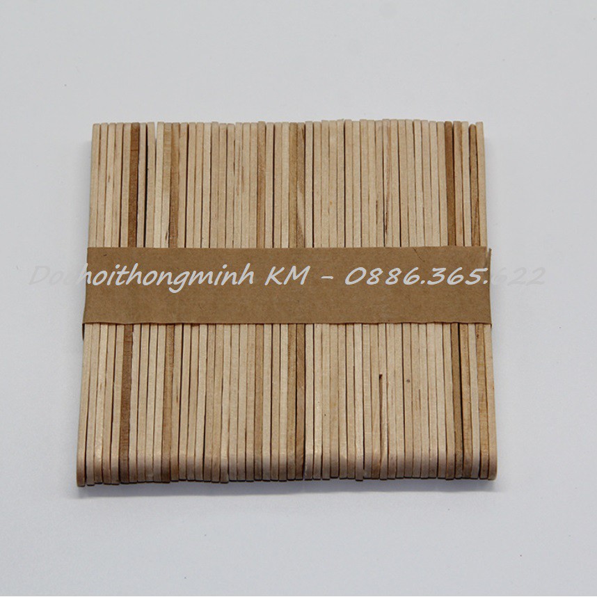 Que kem kích thước 11cm x 1cm - KHÔNG MÀU KHÔNG KHÍA