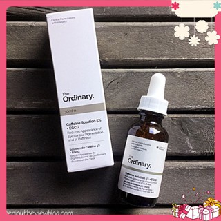 Tinh Chất Dưỡng Mắt The Ordinary Caffeine Solution 5% + EGCG The Ordinary