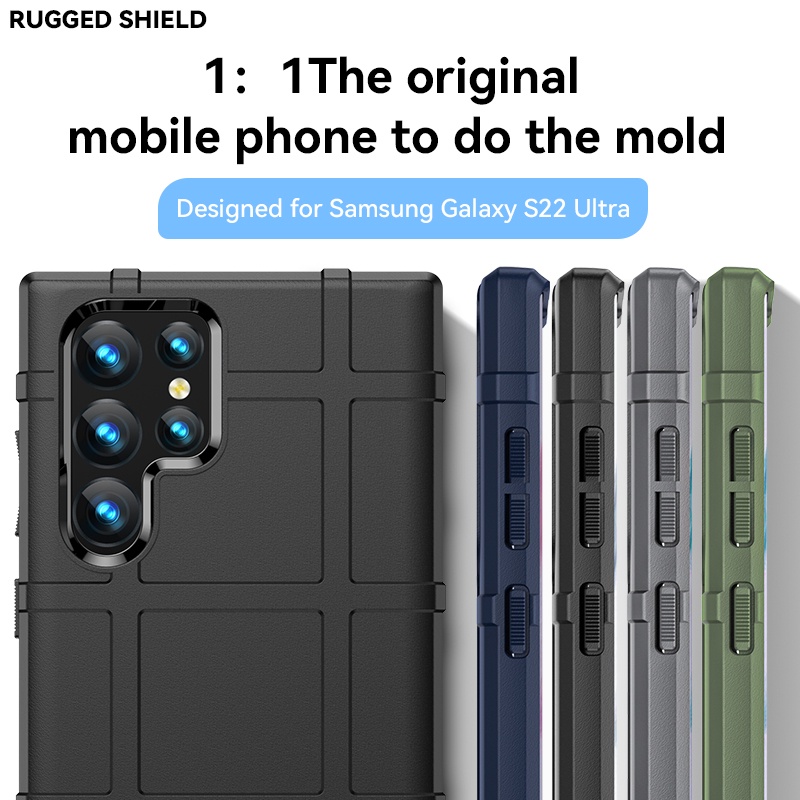 Ốp Điện Thoại TPU Chống Sốc Cho Samsung Galaxy S22 Ultra S22 Plus 5G S21 FE S21 Ultra S21 S20 Plus Note 20 Ultra