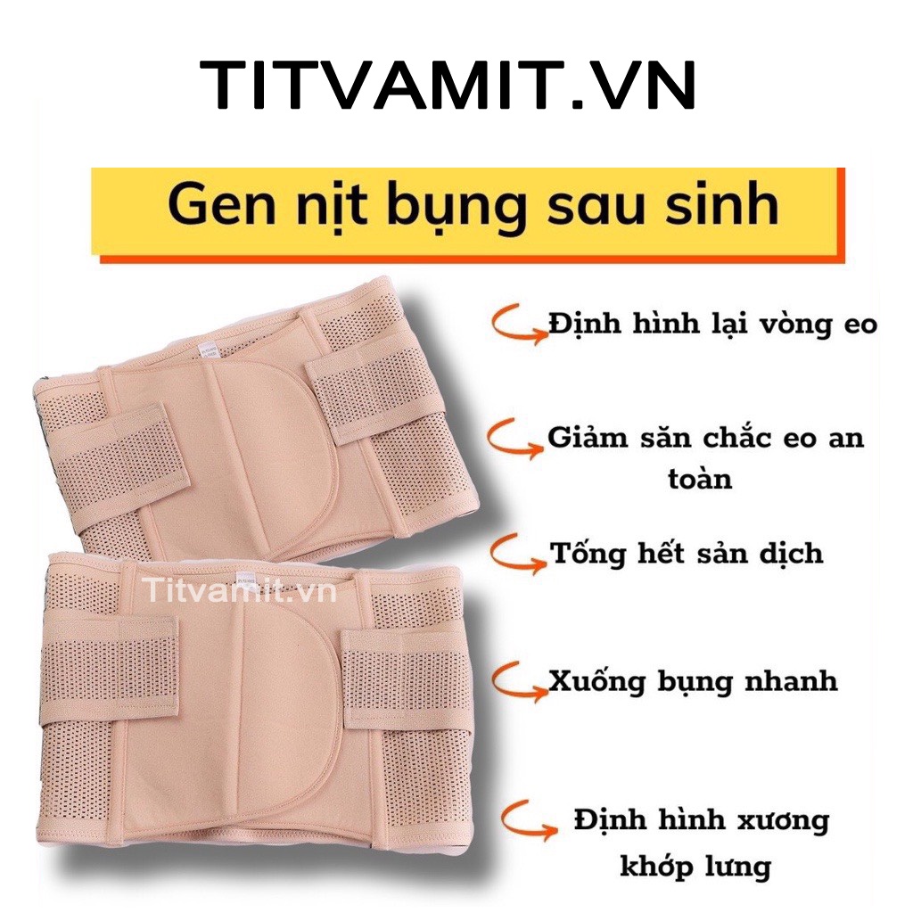 Gel Bụng, Đai Nịt Bụng Dán Có Dây Định Hình Lưng, Eo