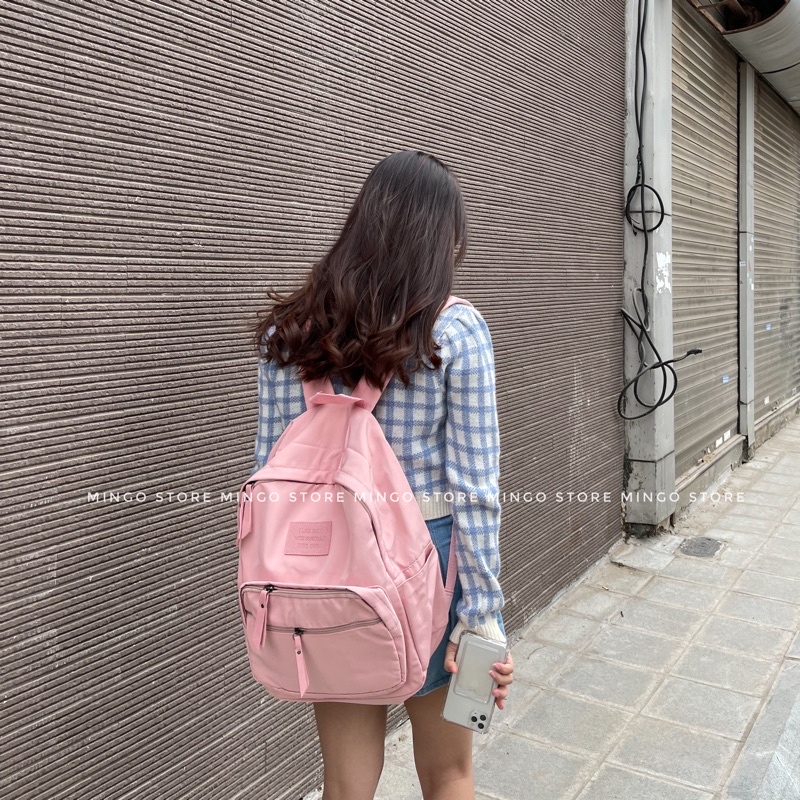 Balo vải dù mềm dáng basic dễ đeo (SHARED BACKPACK)