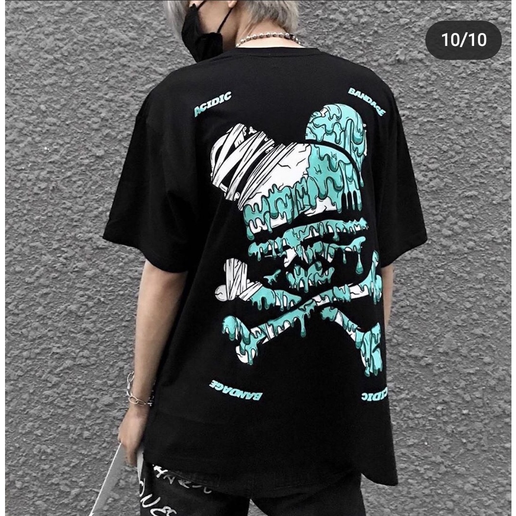 Áo Thun ACIPIC nam nữ unisex from rộng cao cấp bền màu 1Kenz