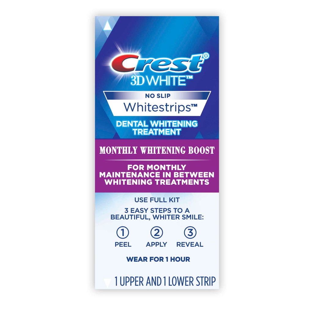 Miếng dán răng Crest 3D WhiteStrips