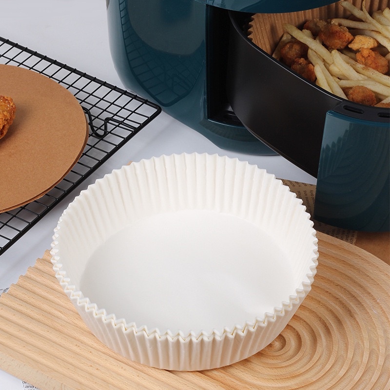 [Xả Kho] Giấy nến thấm dầu dạng khay tròn cho nồi chiên không dầu