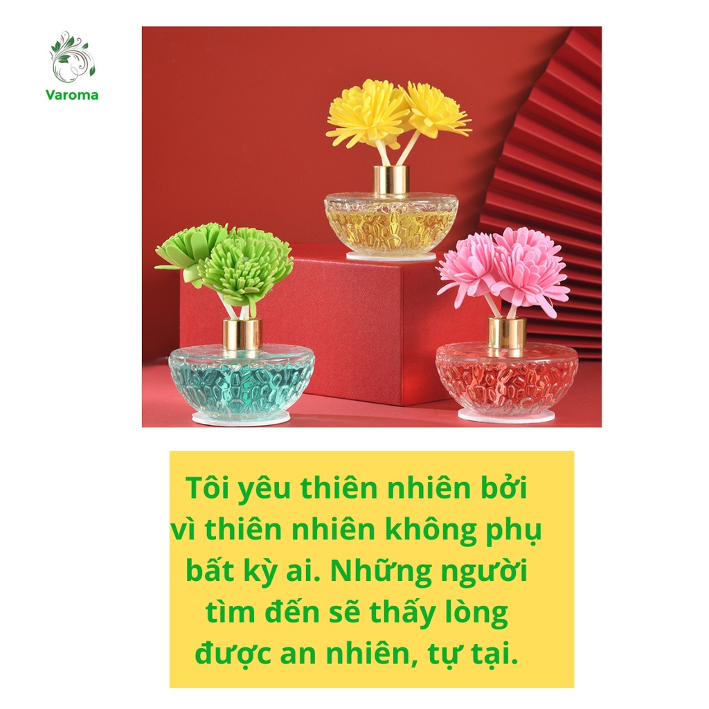 Lọ nước hoa tinh dầu thơm phòng GALAXY khử mùi hoa gỗ tán hương sang trọng KT27
