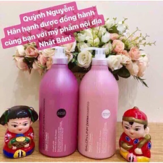 Bộ dầu gội xả salon link extra nhật bản