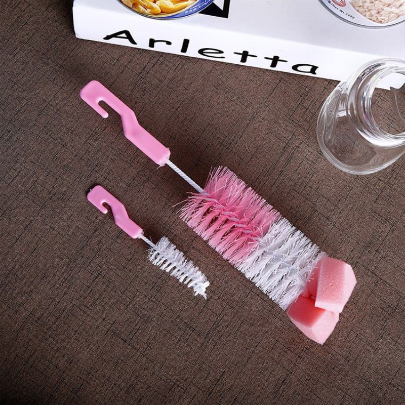 Bộ Cọ Rửa Bình Sữa Và Núm Ti 2 Chi Tiết