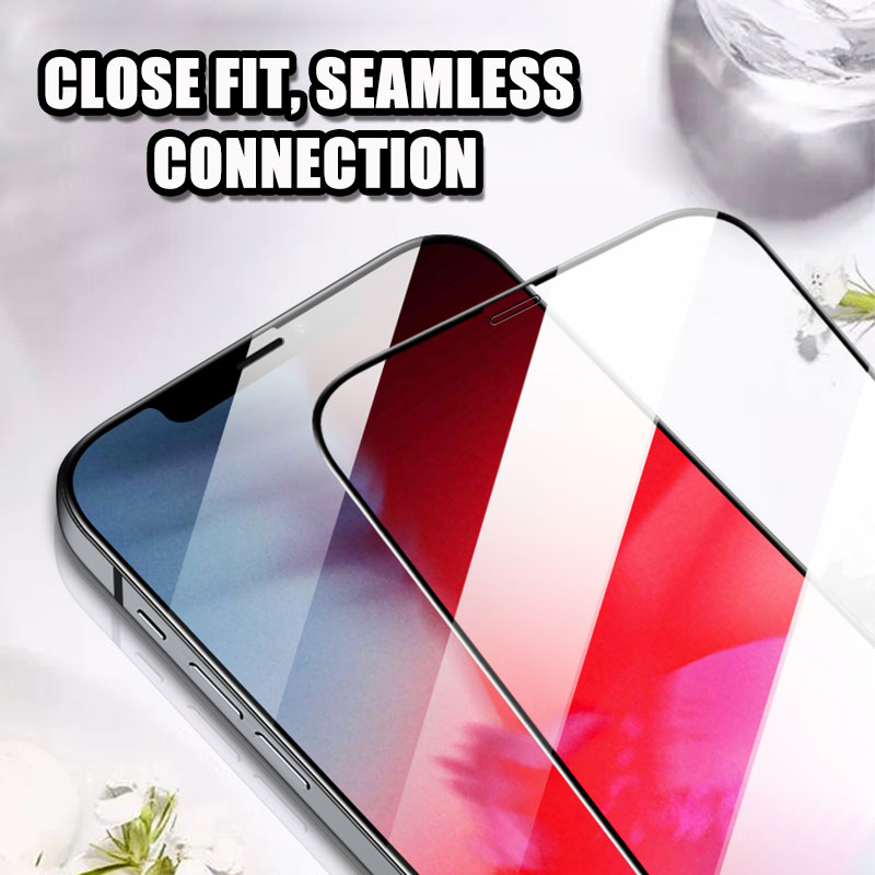 Kính Cường Lực Bảo Vệ Toàn Diệncompatible For iPhone 13 12 Mini 11 Pro XS MAX XR 8 7 6 6S Plus SE 2 3