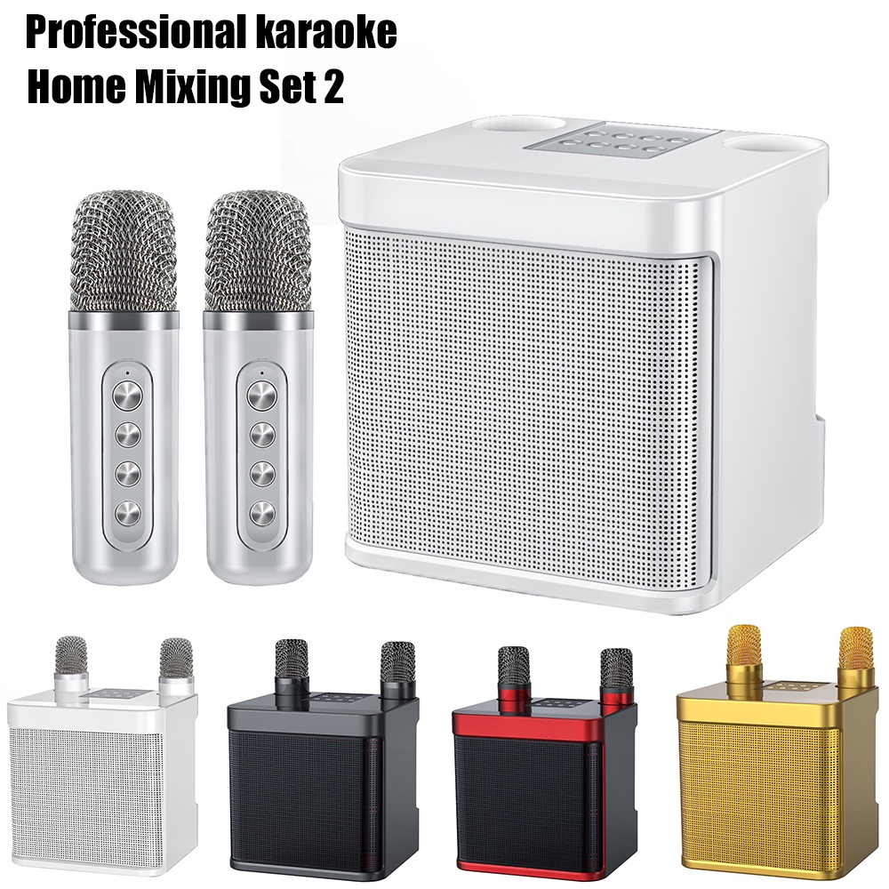 Máy Hát Karaoke YS-203 Không Dây Tích Hợp Micro Chất Lượng Cao Loa bluetooth karaoke