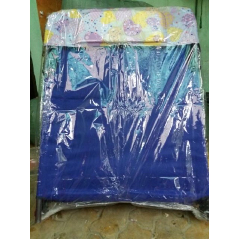Giường xếp bố vải dù