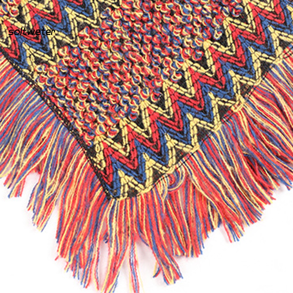 Áo choàng dày dáng rộng phong cách Bohemian thời trang thu đông cho nữ
 | BigBuy360 - bigbuy360.vn