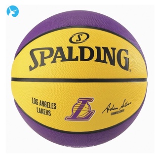 [Chính hãng] Bóng rổ SPALDING NBA Team Los Angeles Lakers Outdoor Size 7