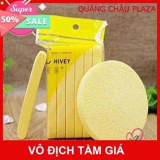 Bông nở rửa mặt bọt biển Chivey Nhật Bản