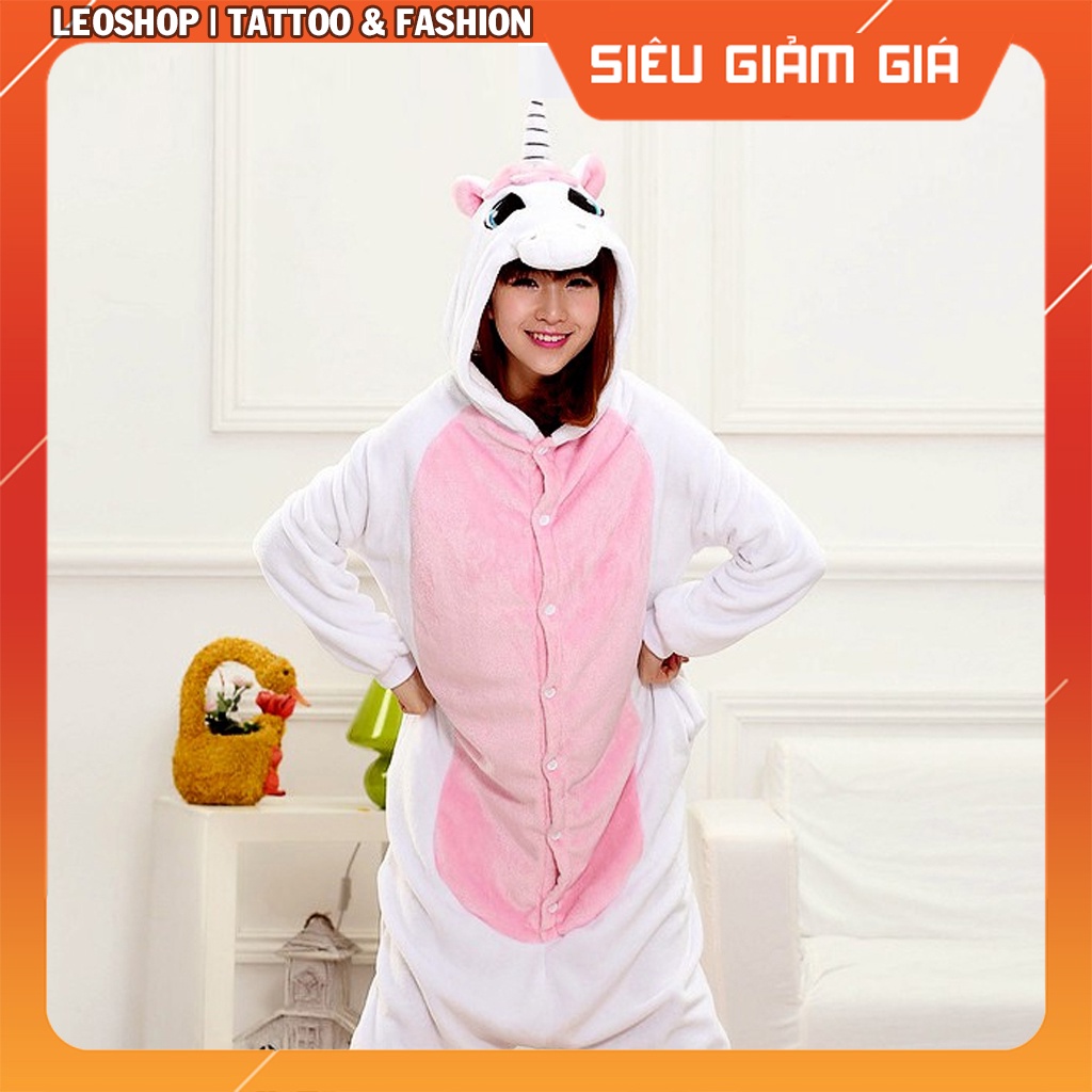 Bộ Đồ Thú Unicorn Trắng Hồng ❤️ FREESHIP ❤️