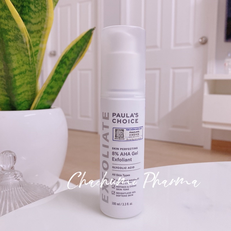 Gel loại bỏ tế bào chết Paula's Choice Skin Perfecting 8% AHA Gel Exfoliant 100ml