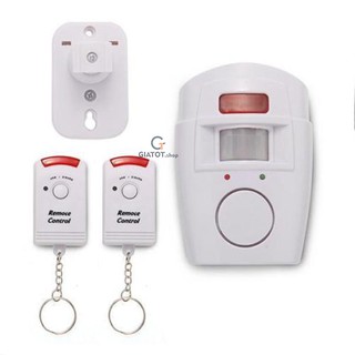 Chuông hồng ngoại cảnh báo chống trộm 105 phát hiện chuyển động 2 điều khiển từ xa, hàng đẹp Smarttnt.vn