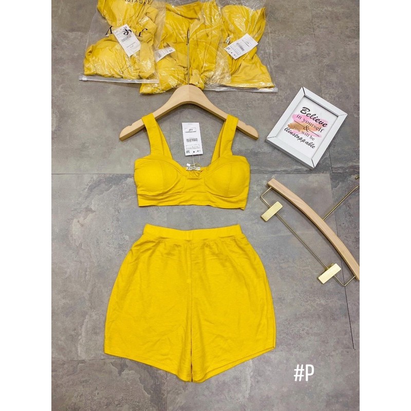 Set Bikini Vàng đi biển hàng đẹp chất mềm⛱ Ảnh thật | BigBuy360 - bigbuy360.vn