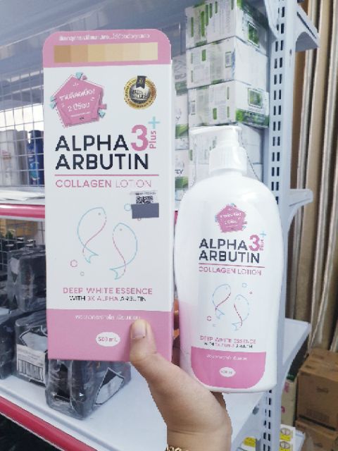 Lotion dưỡng thể Alpha arbutin 3 plus + collagen mẫu mới thái lan | BigBuy360 - bigbuy360.vn