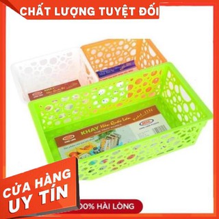 Giỏ đựng đồ đa năng nhựa Việt Nhật | Khay đựng đồ văn phòng  - Gia Dụng Thông Minh
