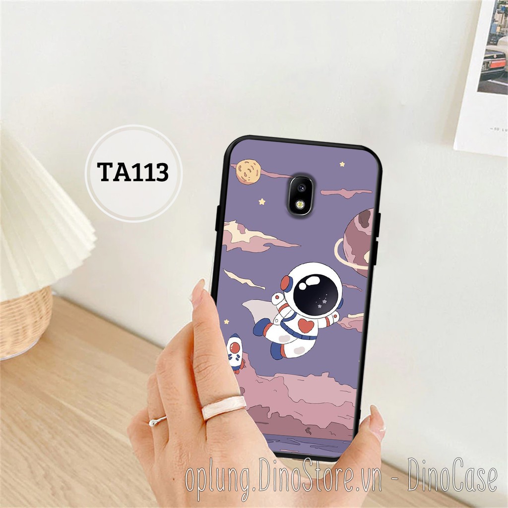 Ốp điện thoại Samsung J3 Pro - J5 Pro - J7 Pro - J7 Plus - Ốp lưng Samsung in hình phi hành gia vũ trụ đáng yêu.