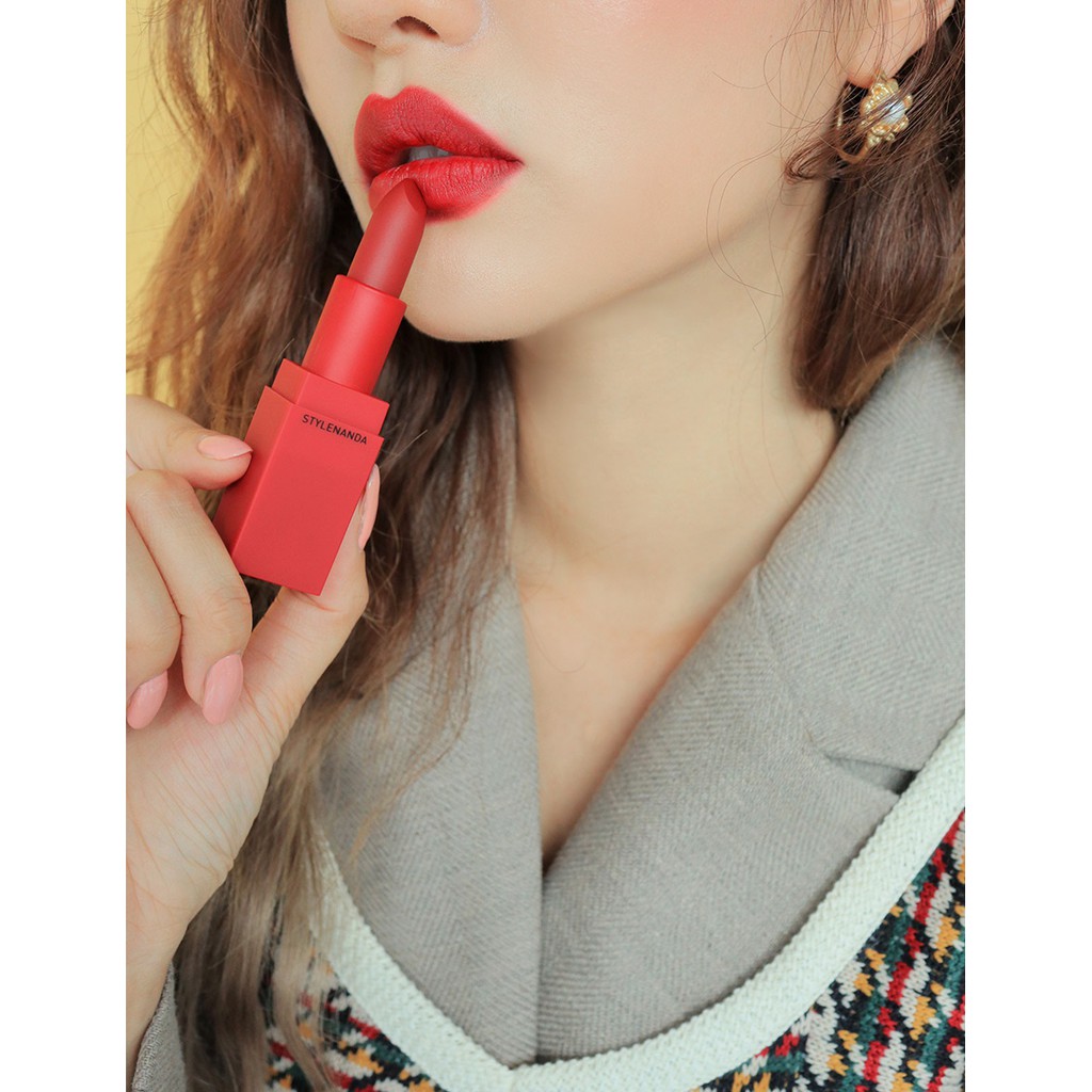 3CE RED RECIPE MATTE LIP COLOR màu 213 son thỏi lì