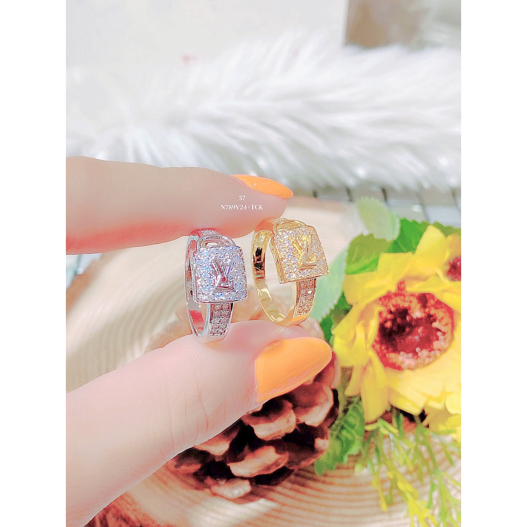 N789 Nhẫn nữ thiết kế đơn giản trẻ trung cá tính-UHA