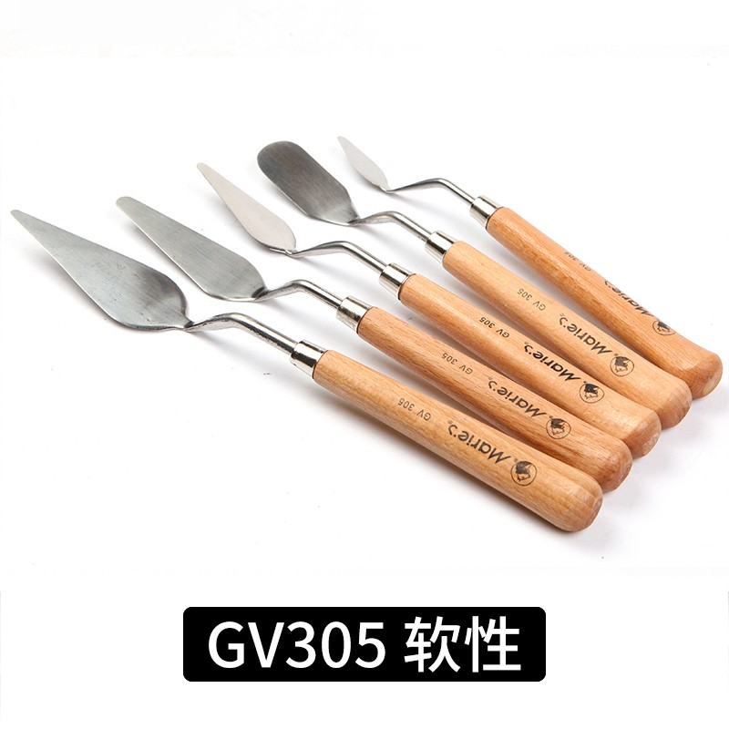 BỘ 5 CÁI BAY VẼ TRANH CAO CẤP MARIE'S (BAY ĐỦ DÁNG, CÓ ĐỘ DẺO DỄ KIỂM SOÁT)