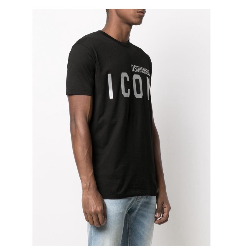 Áo thun in họa tiết Dsquared2 kiểu dáng thời trang