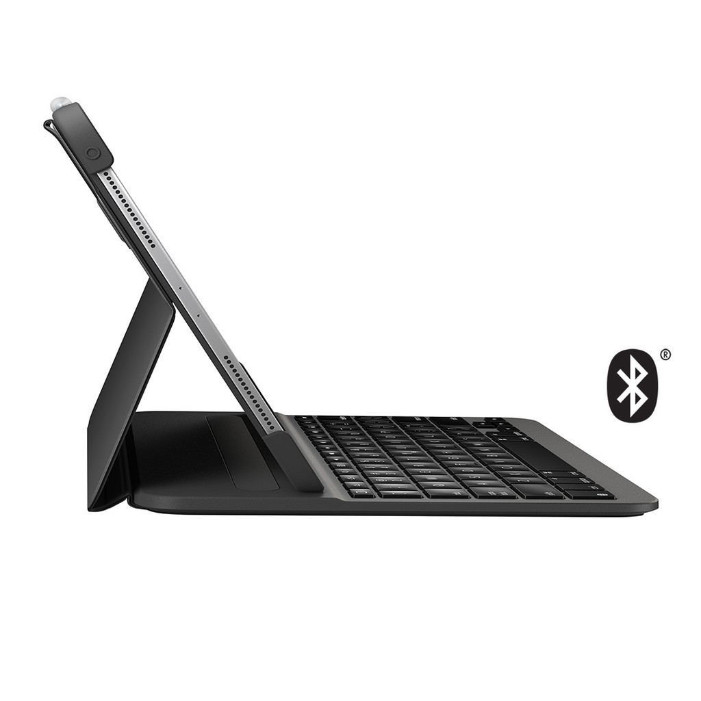 Bao da kèm bàn phím Logitech Slim Folio Pro - Kết nối Bluetooth dành cho iPad Pro 11 inch - hàng chính hãng