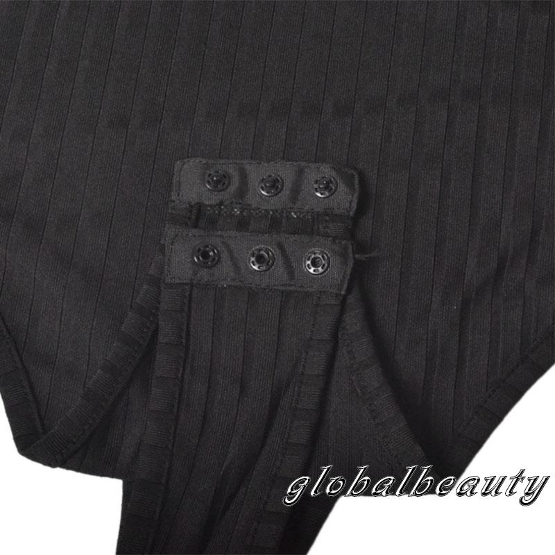 Jumpsuit Tay Dài Dệt Kim Thiết Kế Quyến Rũ Cho Nữ