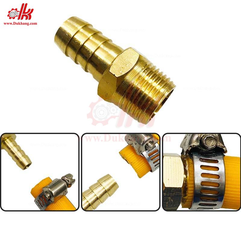 Nối thau đuôi chuột ren ngoài