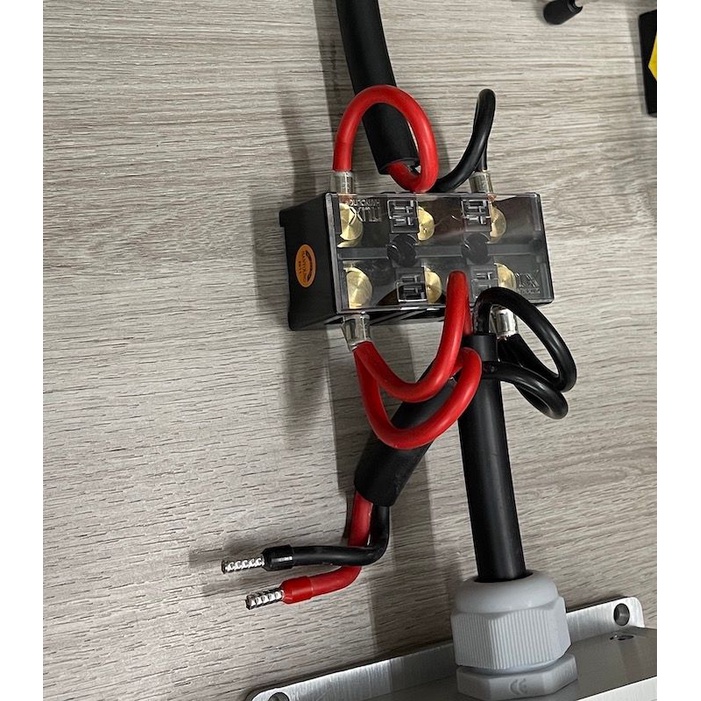 Dây nguồn đồng đôi - Dây nguồn lõi lớn 6mm2 X 2  - 1m