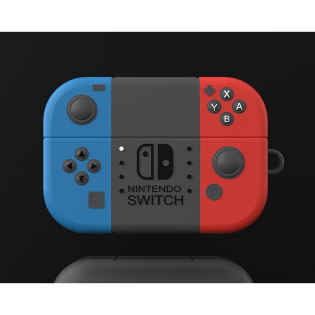 Case Silicon cho Sony WF-1000XM4 hình máy game Nintendo Switch kèm móc treo