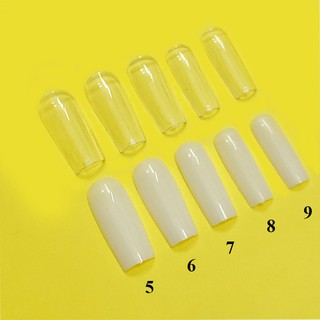 [SALE63] Móng úp HSM lẻ size phom chuẩn (size từ 5, 6, 7, 8, 9)