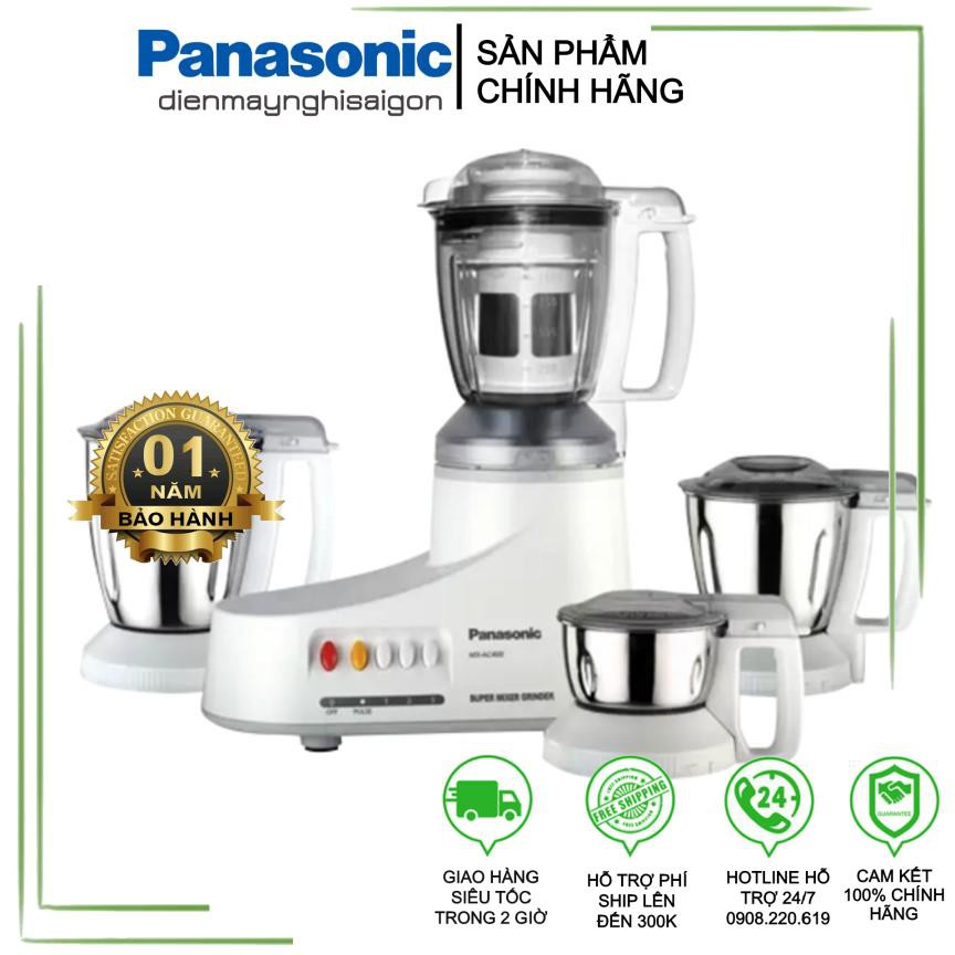 [Chính hãng - Bảo hành 1 năm] Máy Xay Ép Đa Năng Panasonic PAXD-MX-AC400WRA – 1.0 Lít - Hàng chính hãng