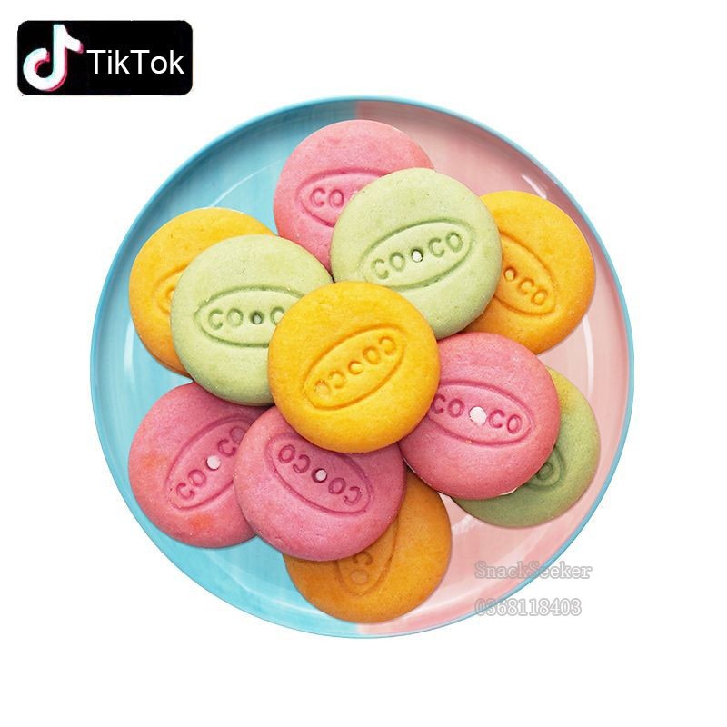 ( Bánh Mới ) Bánh Macaroon Đài Loan bịch108gr siêu ngon, tiện lợi - Bánh quy sữa Macaroon - Snackseeker