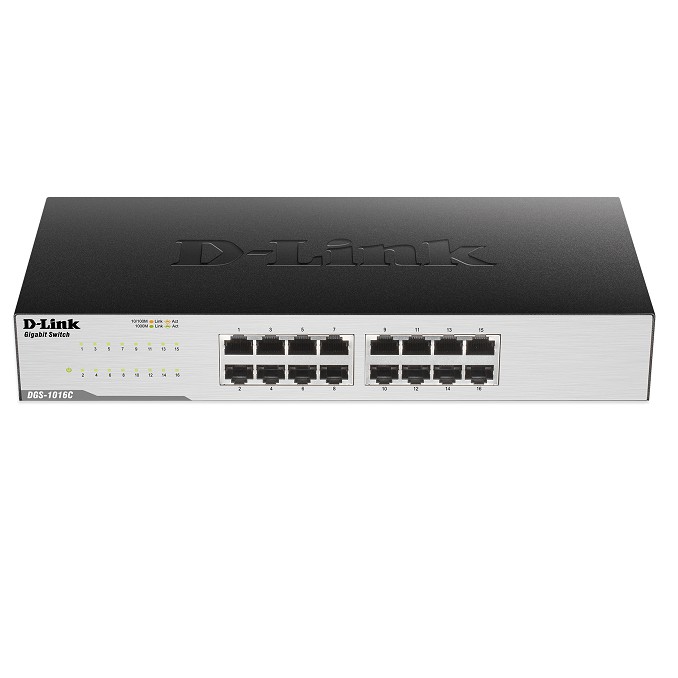 Switch Chia mạng DLink 16 Cổng DGS 1016C 1000Mbps