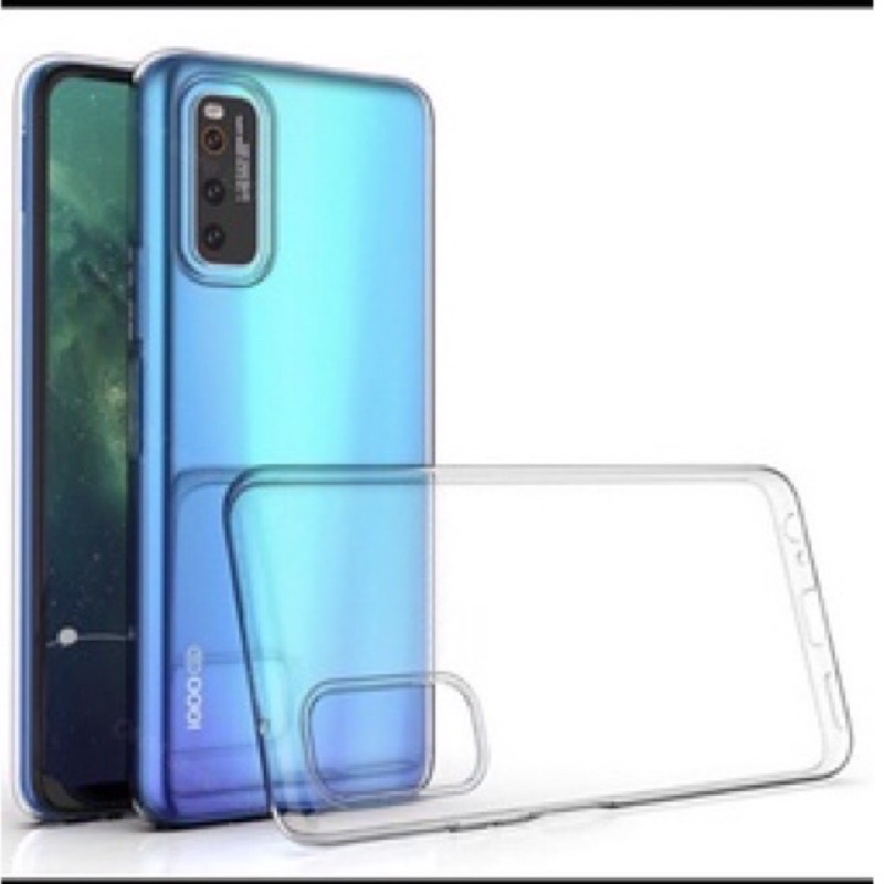 Dẻo silicon cao cấp chống xước Vivo V21 tặng miếng lau kính
