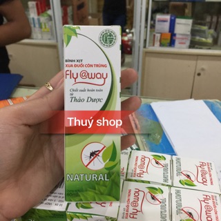 Fly@way bình xịt mũi thảo dược (60ml)