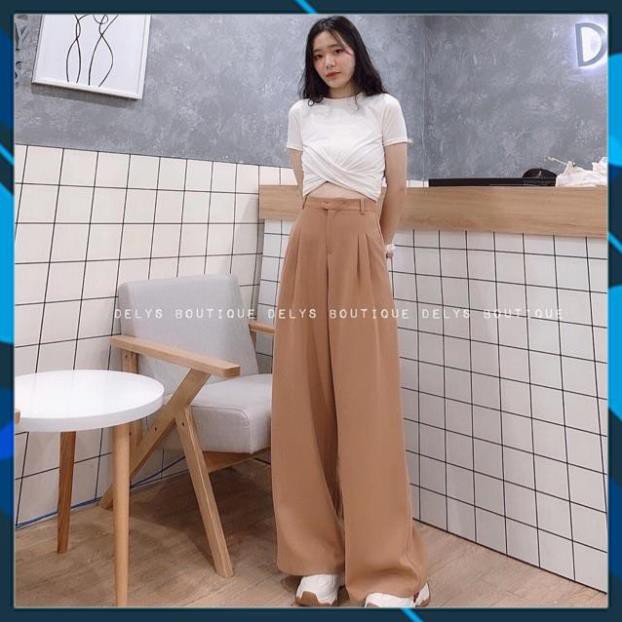 QUẦN ỐNG RỘNG DÁNG DÀI 100cm PHONG CÁCH HÀN QUỐC CÁ TÍNH TRẺ TRUNG 935