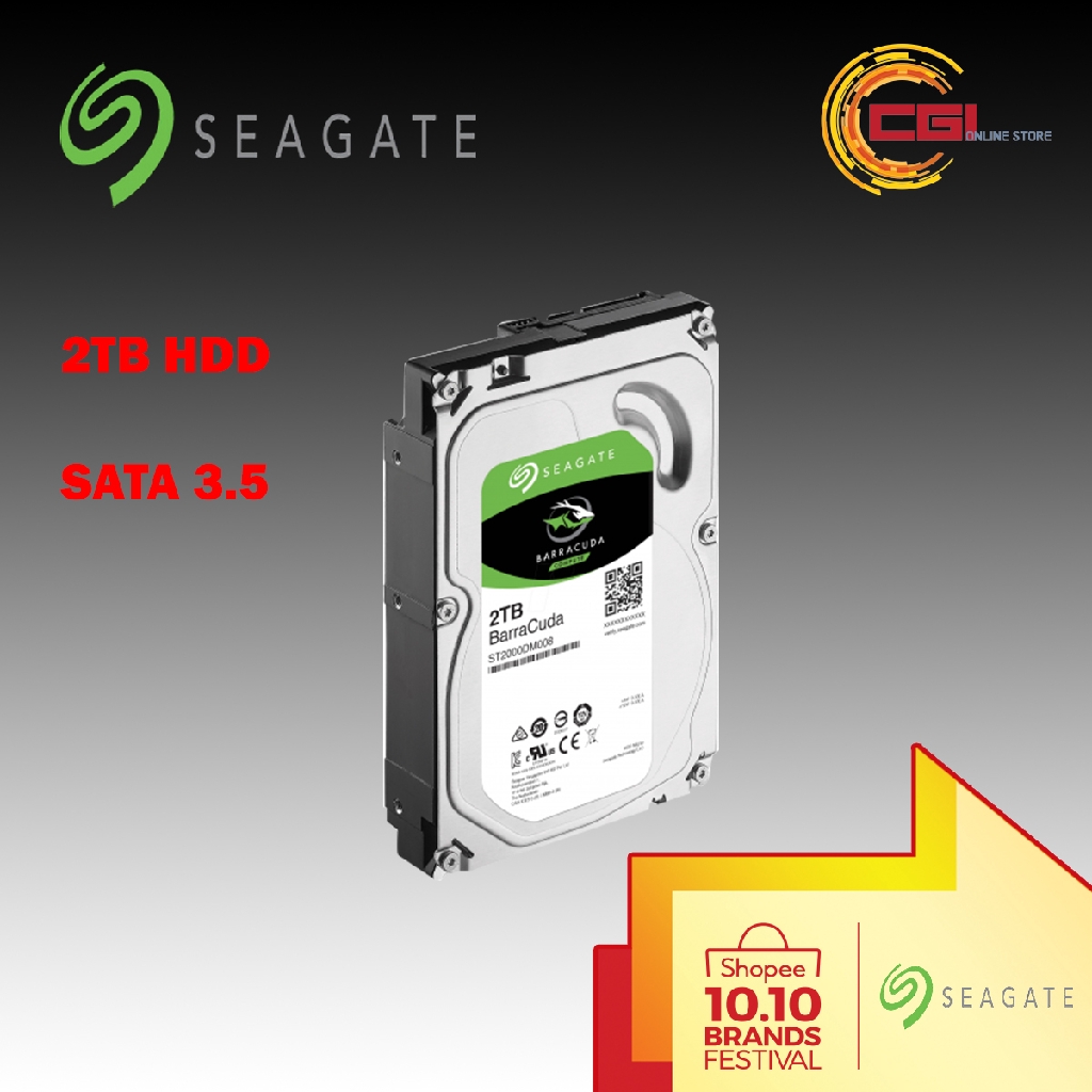 Ổ Cứng Ngoài Seagate Barracuda 500gb / 1tb / 2tb 3.5 "Sata 256mb 7200rpm