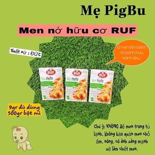 Men nở hữu cơ ruf gói 9gr